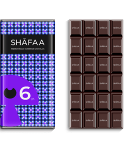 Shafaa Dark Mushrooms Chocolate Bar